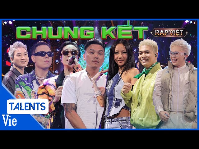 Tổng hợp live stage 9 MÀN KẾT HỢP bùng nổ của thí sinh cùng các HLV tại chung kết Rap Việt Mùa 3 class=