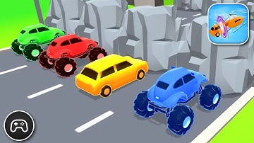 Shape Shifting - Gameplay Walkthrough Part 109 - Racing Game Levels 474-475 (iOS, Android)