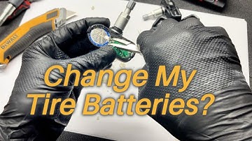 Car Tires Have Batteries? TPMS Sensor Teardown with Explosive Results