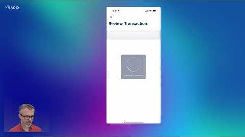 Radix Wallet User Guide  How to do Transfers in the Radix Wallet