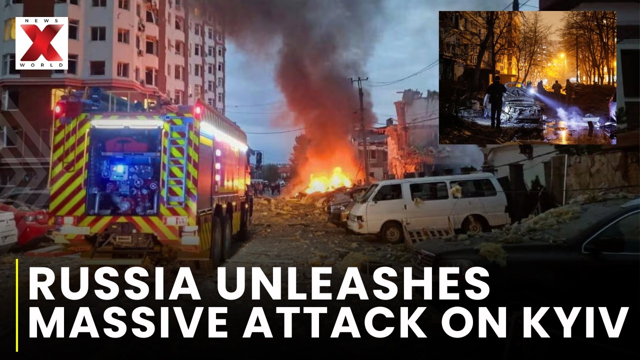 Russia Fires 50 Missiles, 297 Drones at Ukraine in Overnight Strikes | NewsX World