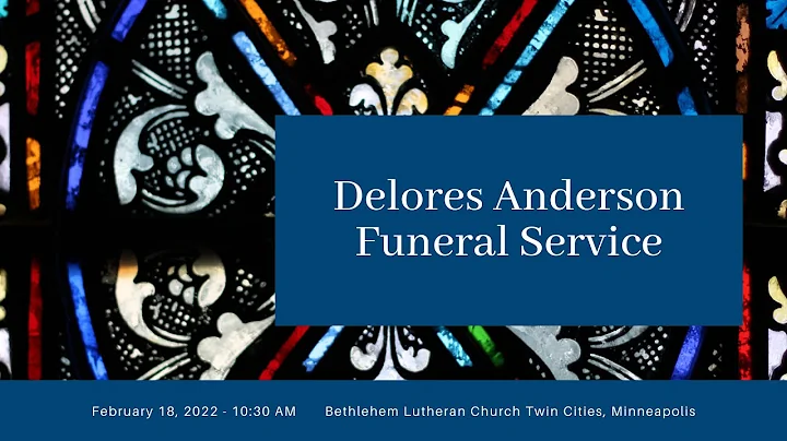 2/18/22 - Delores Anderson Funeral Service 10:30 a...