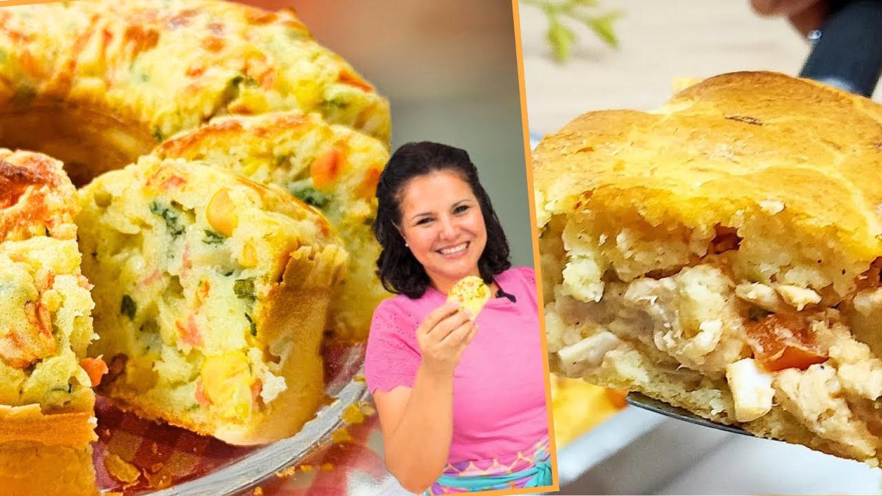 DOIS  SALGADOS QUE EU AMO! - BOLO DE FRIOS E TORTA DE ATUM
