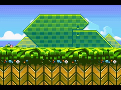 The Leaf Forest Zone - Sonic 1 backgrounds