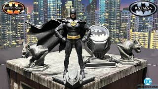 McFarlane DC Multiverse Batman Returns Michael Keaton Batman Action Figure Review & Comparison