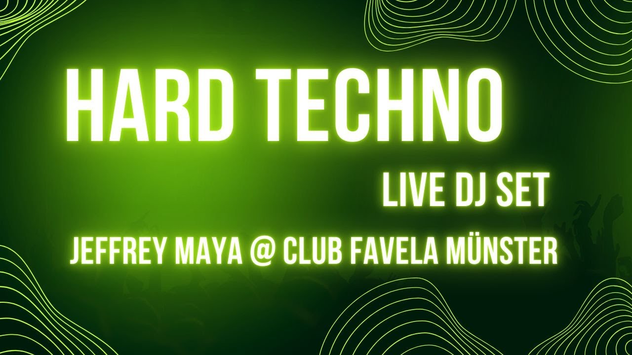155-160 BPM | HARD TECHNO LIVE DJ SET - Jeffrey Maya | Hephaistos & Friends @ Club Favela Münster