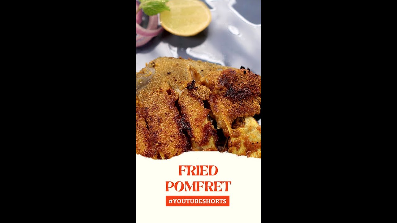 Fried Pomfret | #Shorts | Sanjeev Kapoor Khazana