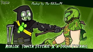 Revived Plague Doctor Ost X The Only Thing They Fear Is You roblox Tdx X Doom Eternal Mashup