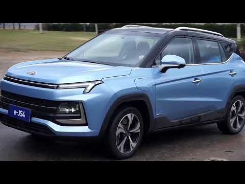 JAC E-JS4: Chegada ao evento de lançamento