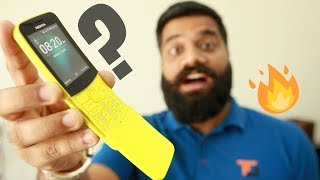 Nokia 8110 4G Unboxing & First Look - The Dumb 4G Phone