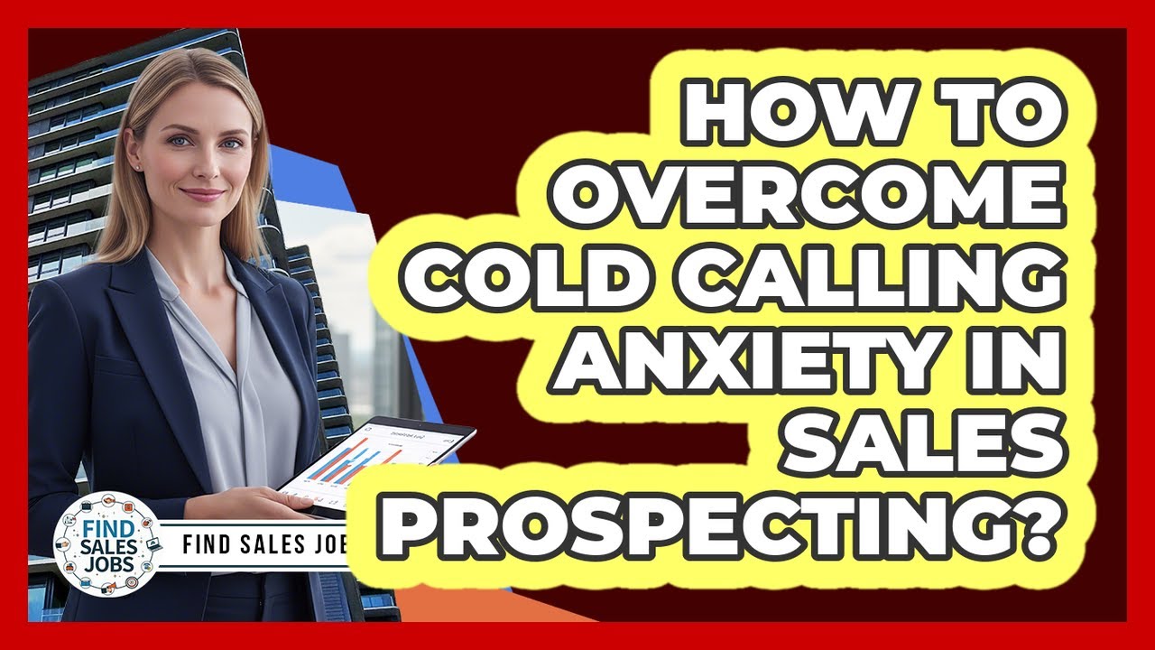 How To Overcome Cold Calling Anxiety In Sales Prospecting? - Find Sales Jobs