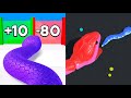 Snake Run Race VS Snake Clash MAX LEVELS UNLOCKED SPEEDRUN Gameplay