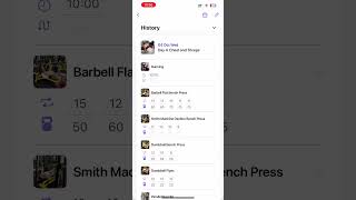 Demo video of Fitness app screenshot 5