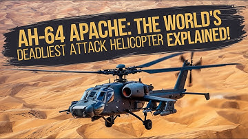 "AH-64 Apache: The World’s Deadliest Attack Helicopter Explained!"