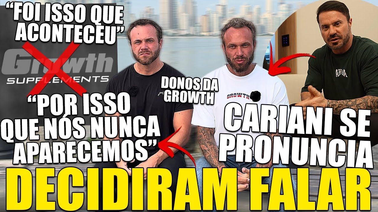 ACONTECEU! DONOS DA GROWTH APARECEM E DECIDEM EXPOR TUDO SOBRE OS BASTIDORES DOS 17 ANOS DE EMPRESA