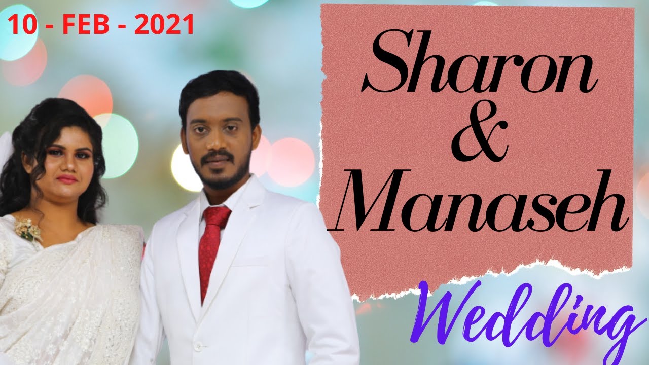 Sharon & Manaseh | Wedding Ceremony | Tamil Christian Wedding