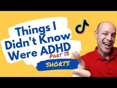 Things I Didn't Know Were ADHD / Signs You Might Have ADHD... Part 13! #Shorts thumbnail