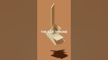 Furniture Assembly Animation 🔥- CLT THRONE