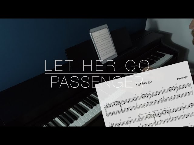 Let Her Go (@passengermusic) [Piano Cover + Sheet Music] - Carmine De Martino