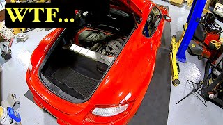 Porsche 987 Engine Cover Removal *YOU WON'T BELIEVE WHAT I FIND*