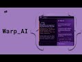 Warp ai demo