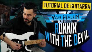 Cómo tocar Runnin' with the Devil Guitarra Tutorial COMPLETO + Tablatura | VAN HALEN