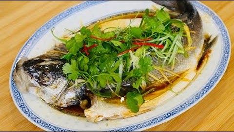Steamed Fish with Soy Ginger Sauce | Simple & Easy Steamed Fish Recipe