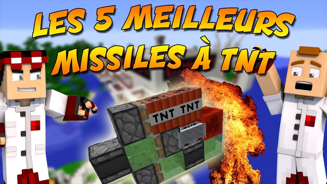 LES 5 MEILLEURS MISSILES À TNT ! LABOCRAFT #1 TUTORIEL REDSTONE - YouTube