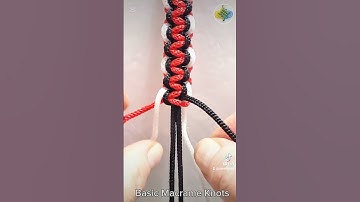 #258 Bracelet Knitting Tutorial, Macrame #shorts #macrametutorial #tricks #howto #craftideas