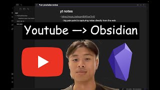 The Best Way to Take Youtube Notes for Obsidian