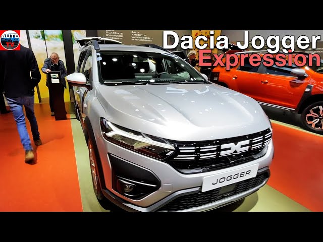 2023 Dacia JOGGER Expression ECO-G 7-Seater - Exterior & Interior (Auto  Expo Brussels) 