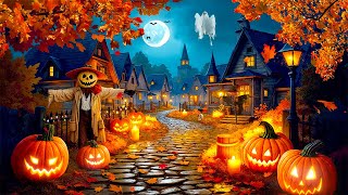 Cozy Autumn Village Halloween Ambience Spooky Halloween Music Playlist Halloween Background