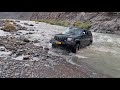 jeep zj 5.2 crossing the river