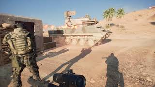 Battlefield 2042: Hardcore No HUD Milsim - Portal Gameplay - BF3 Rush - El Alamein (AS Val + RPG)
