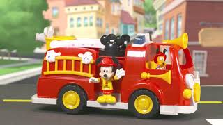 Disney Mickey, Mickey, Camion de Pompier, avec Fonctions sonores