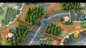 Pico Tanks (by Panda Arcade) - action game for Android and iOS - gameplay.