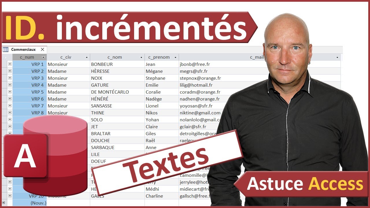Générer des identifiants de textes auto-incrémentés