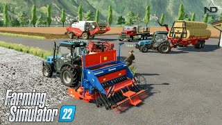 Farming Simulator 22 #2 - Xây Nhà Mới, Hành Trình Đi Bán Lúa Bất Ổn !! screenshot 3