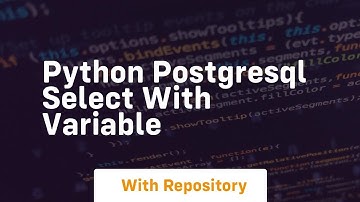 python postgresql select with variable