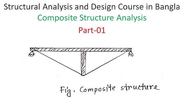 1. Structural Analysis and Design Course in Bangla - Composite Structure Analysis @EngrSMHedaetullah