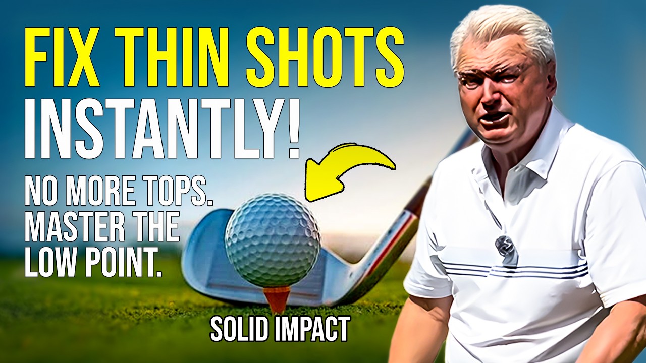 Fix Thin Golf Shots FOREVER (Simple Low Point Drill)