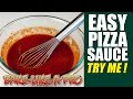 5 minutes pizza sauce recipe  homemade pizza sauce recipe