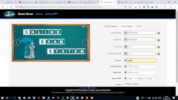 Online Examination System Project in JSP servlet (Java)