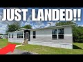 BRAND NEW &quot;dressed up&quot; mobile home on the MARKET! This one is SWEET! Prefab House Tour