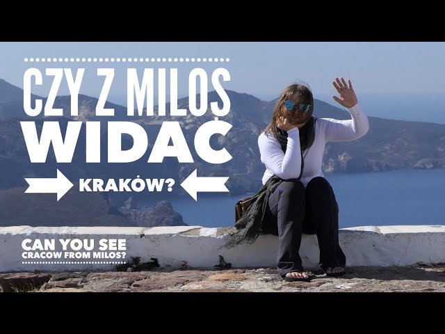 Milos! Czy z Kastro widać Kraków? Jak smakuje ryba upieczona w piasku? // Odc. 29