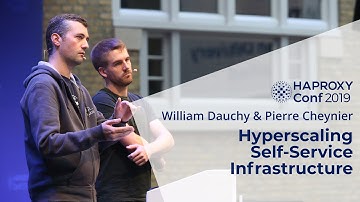 HAProxyConf 2019 - Hyperscaling Self-Service Infrastructure with William Dauchy & Pierre Cheynier