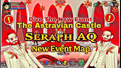 Seraph AQ The Astravian Castle Event| Aqw Private Server 2025