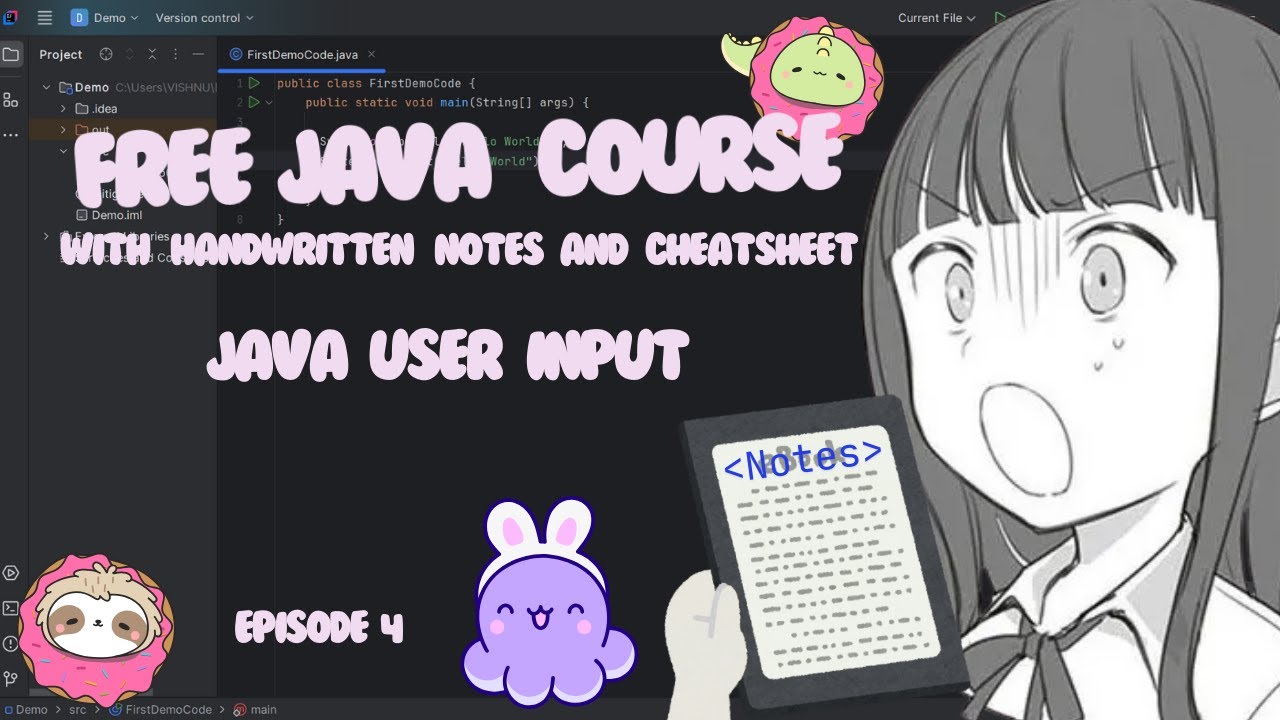 Java User Input | Scanner Class Tutorial 🧠 | Beginner Friendly 🚀 - YouTube