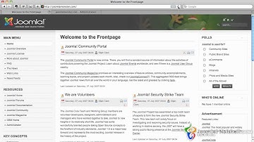 Edit Joomla Template. 1.5