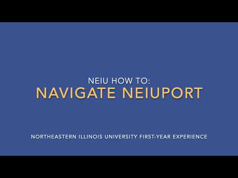 NEIU how to navigate NEIUPort